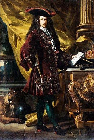 Francesco Solimena Portrait of Charles VI, Holy Roman Emperor Norge oil painting art
